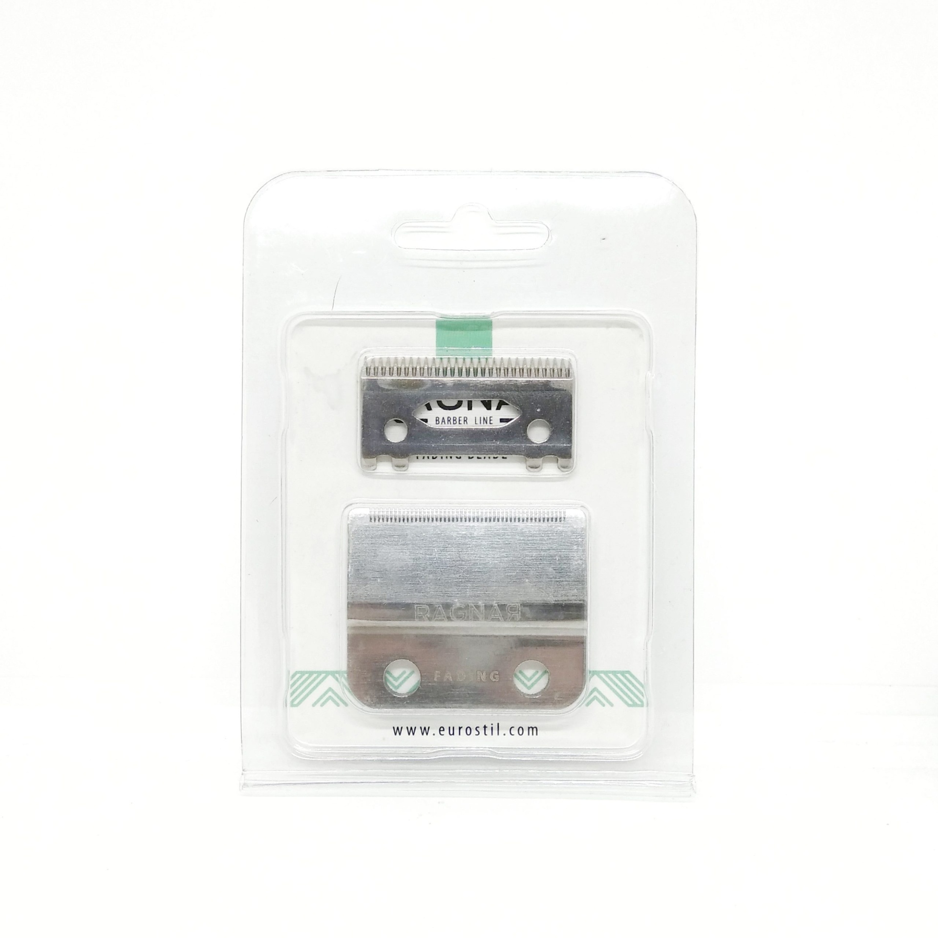 Lâminas metálicas para máquina de cortar cabelo embaladas