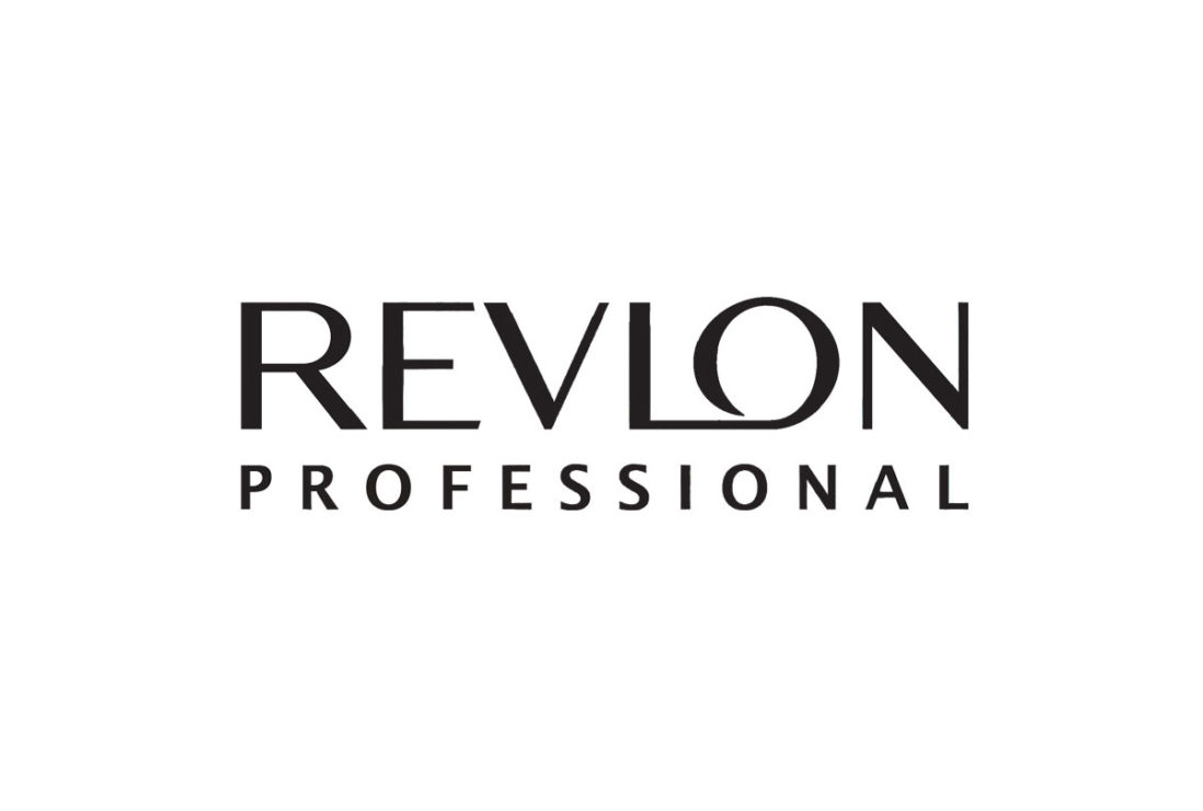 Logótipo da marca REVLON PROFESSIONAL em preto