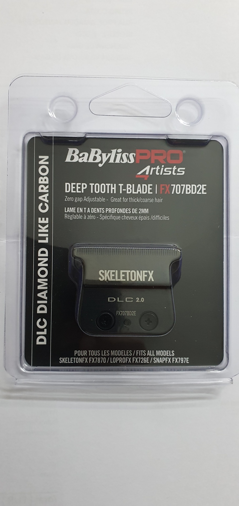 Cabeça de corte BaByliss PRO Artists Deep Tooth T-Blade FX707BD2E