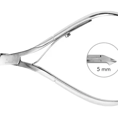 Alicate de corte inox 5mm em fundo branco