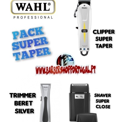 Promoção WAHL Professional com cortador, aparador e barbeador