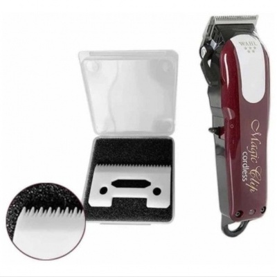 Máquina de cortar cabelo WAHL Magic Clip cordless com acessório de corte e caixa plástica