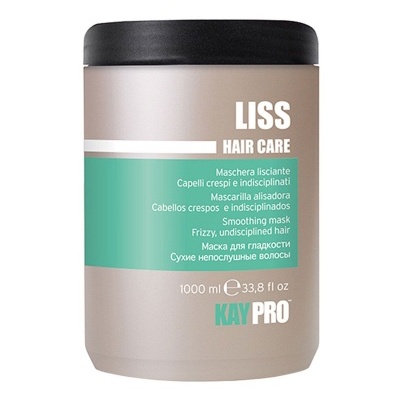 Frasco de máscara alisadora para cabelo LISS HAIR CARE