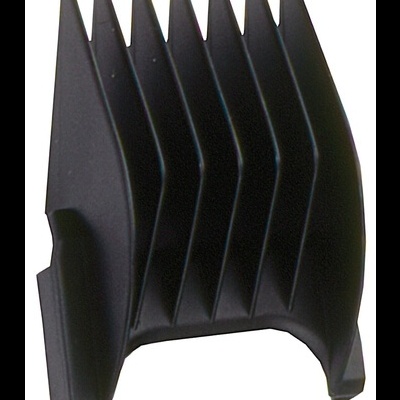 Pente de corte preto de plástico com lâminas largas