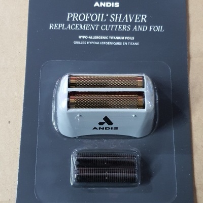 Pack reposição cortadores e lâminas para barbear ANDIS PROFOIL SHAVER.