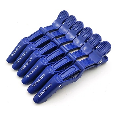 Conjunto de seis molas azuis para cabelo da TONI&GUY