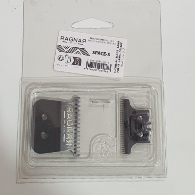 Embalagem transparente com lâminas de máquina de cortar cabelo Ragnaz SPACE-S