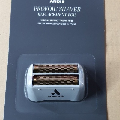 Substituto lâmina PROFOIL ANDIS para máquina barbear em embalagem preta