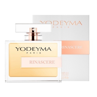 Frasco e caixa de perfume Yodeyma Rinascere