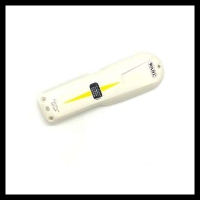 Aparelho de cortar cabelo WAHL branco com detalhes amarelos