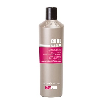 Frasco cinza claro com tampa preta e etiqueta rosa de produto para cabelo