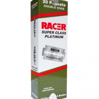 Caixa de lâminas de barbear RACER Super Class Platinum