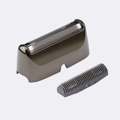 Lâminas para barbear eléctrica metálicas cinzentas