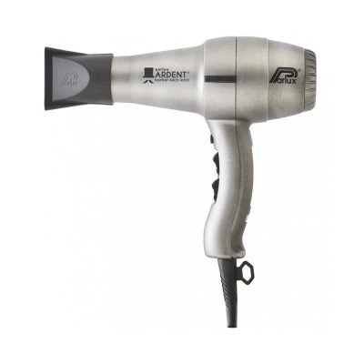 Secador de cabelo Arlux prateado com bocal preto