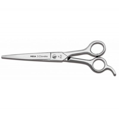 Tesoura profissional MEGA 3 Claveles em aço inoxidável