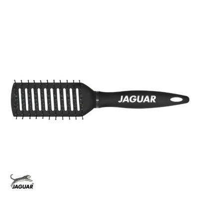 Escova de cabelo preta ventilada da marca JAGUAR