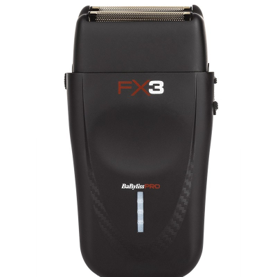 Aparelho de barbear elétrico preto BaBylissPRO FX3