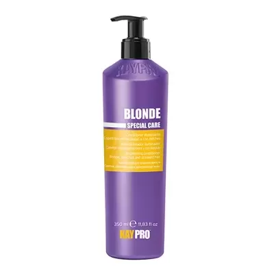 Frasco roxo com tampa de bomba preta e rótulo amarelo e branco