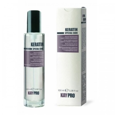 Frasco e embalagem de produto capilar Kay Pro Keratin Special Care