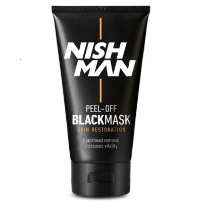 Tubo preto de máscara peel-off NISH MAN para remoção de cravos