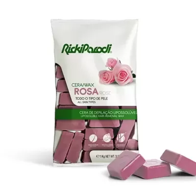 Pacote branco com pastilhas rosa de ceramida com texto CERAMAX ROSA e rosas