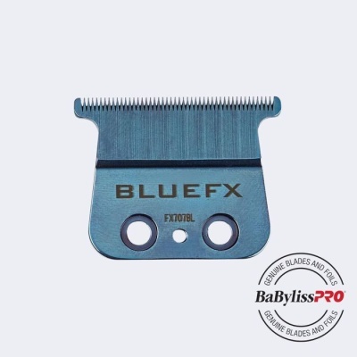 Lâmina metálica azul para máquina de cortar cabelo BaBylissPRO BLUEFX