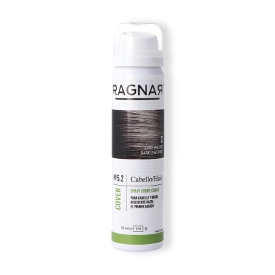 Frasco de spray para cabelo e barba RAGNAR castanho escuro