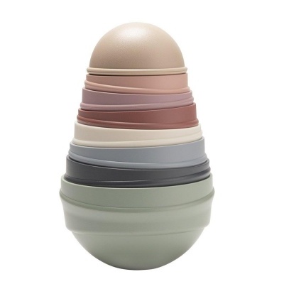 Empilh&#x00E1;vel&#x20;Bibs&#x20;Wobbly&#x20;Bright&#x20;Rainbow