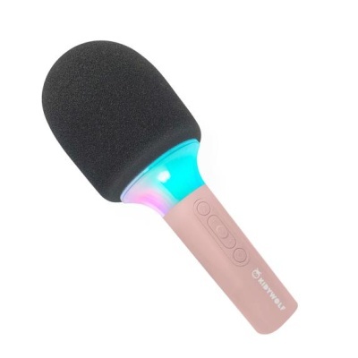 Microfone&#x20;de&#x20;karaoke&#x20;Rosa