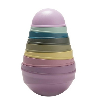 Empilh&#x00E1;vel&#x20;Bibs&#x20;Wobbly&#x20;Bright&#x20;Rainbow