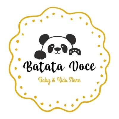 Logótipo com panda e texto Batata Doce Baby & Kids Store