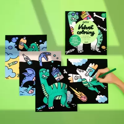 Velvet&#x20;Coloring&#x20;Dinos