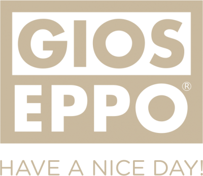 Logótipo GIOSEPPO e texto HAVE A NICE DAY!