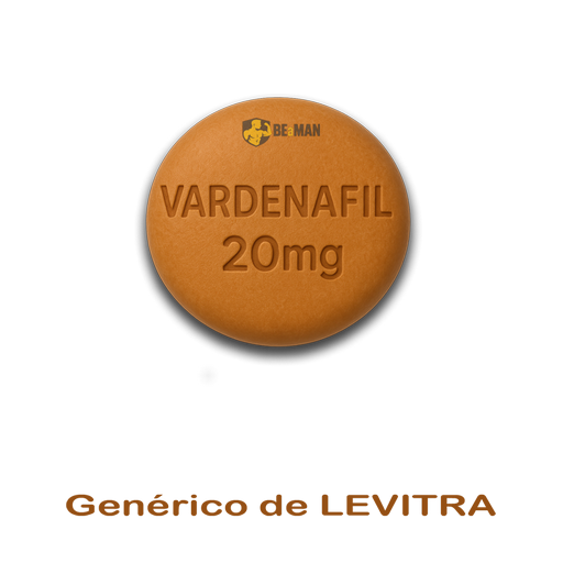 VARDENAFIL 20mg (10 comprimidos) Comprimido Vardenafil 20mg com texto Genérico de LEVITRA