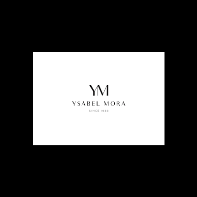 Logótipo da marca YSABEL MORA com texto SINCE 1988