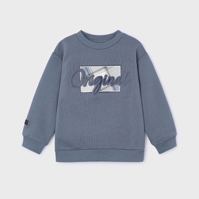 Sweatshirt azul com estampa 'Original'