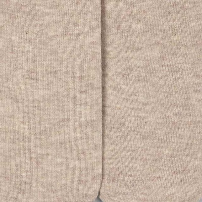 Meias cinza claro com pontas arredondadas