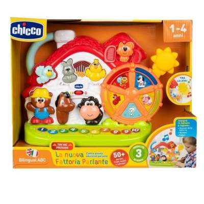 Brinquedo fazenda colorido da Chicco para crianças de 1 a 4 anos