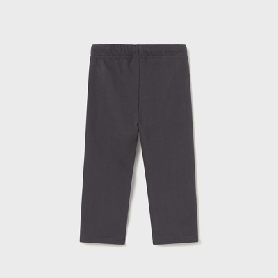 Calças pretas com cintura elástica