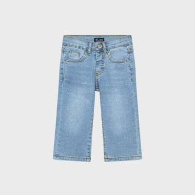 Calças jeans de criança azul claro