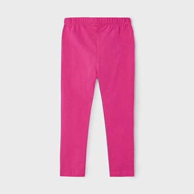 Leggings rosa para criança com cós elástico