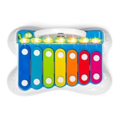 Xilofone infantil colorido com luzes LED