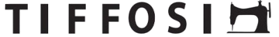 Logótipo da marca TIFFOSI com símbolo de cão preto