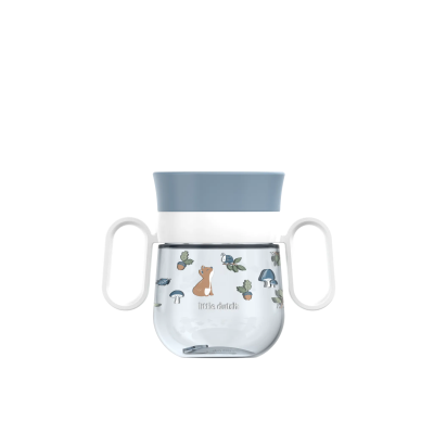 Copo para bebé com pega dupla e decoração infantil