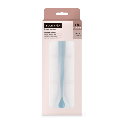 Espátula silicone azul Suavinex