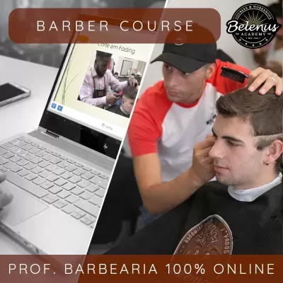 Curso Profissional de Barbearia: 100% Online