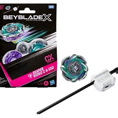 Beyblade X Reaper Rhino C 4-55D toy top set with launcher and packaging