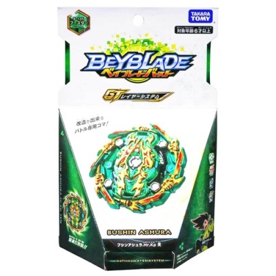 Beyblade Burst GT Layer System Bushin Ashura spinning top package by Takara Tomy