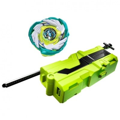 Beyblade Burst launcher and spinning top toy set