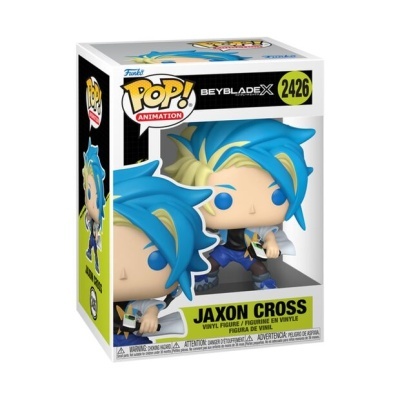 Funko Pop! Animation Jaxon Cross vinyl figure in box from Beyblade X series